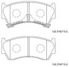 ASIMCO KD1732W Brake Pad Set, disc brake